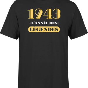 T shirt homme 1943 l’annee des legendes