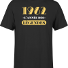 T shirt homme 1962 l&rsquo;annee des legendes