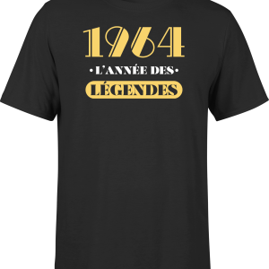T shirt homme 1964 l’annee des legendes