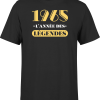 T shirt homme 1965 l&rsquo;annee des legendes