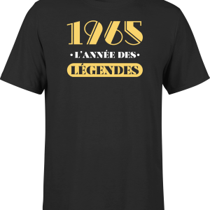 T shirt homme 1965 l’annee des legendes