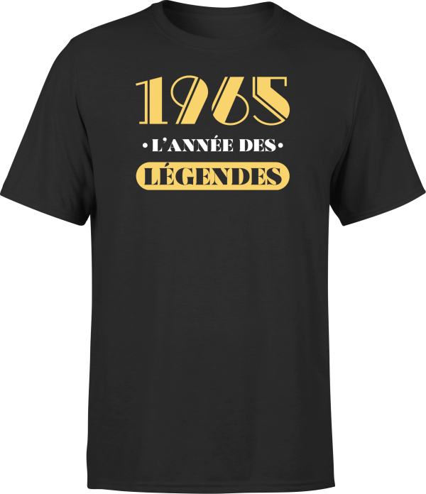 T shirt homme 1965 l’annee des legendes