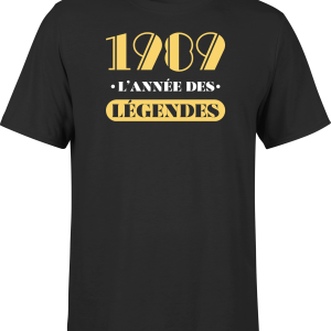 T shirt homme 1989 l’annee des legendes