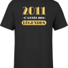 T shirt homme 2011 l&rsquo;annee des legendes