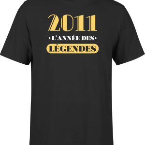 T shirt homme 2011 l’annee des legendes