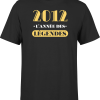 T shirt homme 2012 l&rsquo;annee des legendes