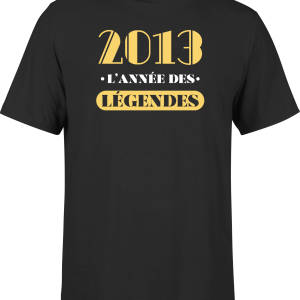 T shirt homme 2013 l’annee des legendes