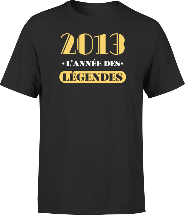 T shirt homme 2013 l’annee des legendes