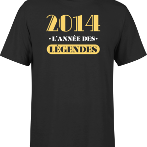 T shirt homme 2014 l’annee des legendes