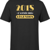 T shirt homme 2015 l&rsquo;annee des legendes