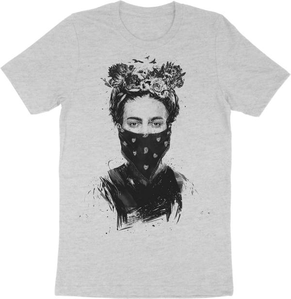 T shirt homme BIO Balazs Solti rebel girl