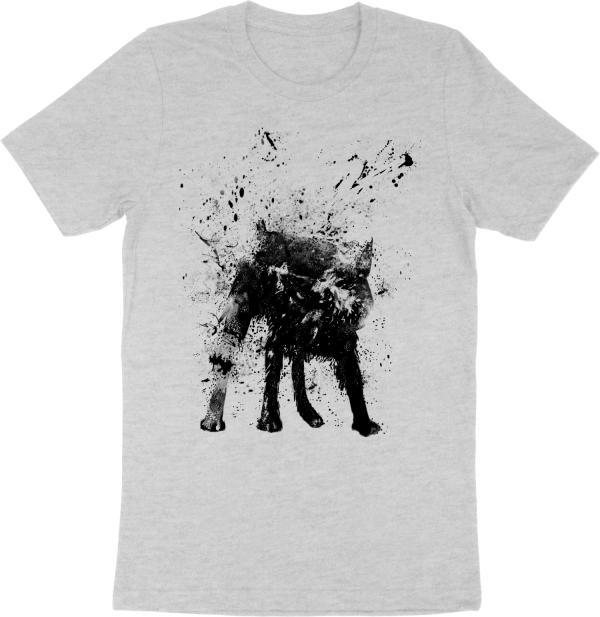 T shirt homme BIO Balazs Solti wet dog