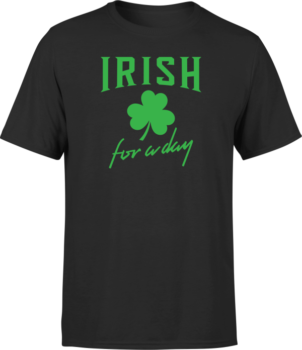 T shirt homme Irish for a day