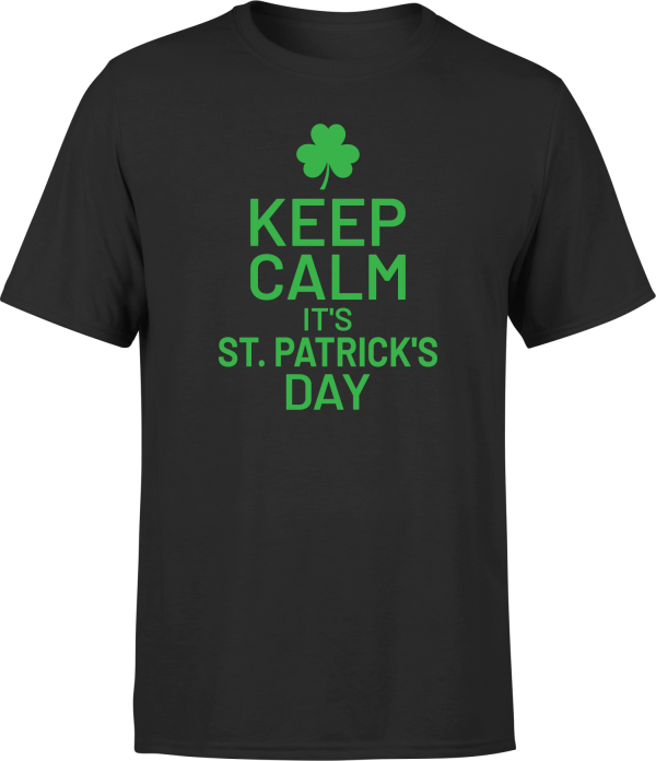 T shirt homme Keep calm st patrick