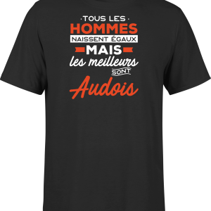 T shirt homme Les meilleurs sont audois