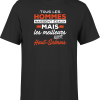 T shirt homme Les meilleurs sont haut saonois