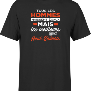 T shirt homme Les meilleurs sont haut saonois