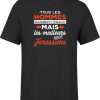 T shirt homme Les meilleurs sont jurassiens