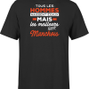 T shirt homme Les meilleurs sont manchois
