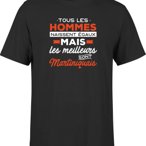 T shirt homme Les meilleurs sont martiniquais T shirt homme Les meilleurs sont martiniquais
