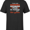 T shirt homme Les meilleurs sont midi pyreneens