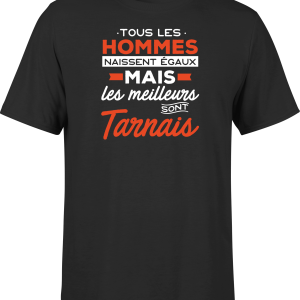 T shirt homme Les meilleurs sont tarnais T shirt homme Les meilleurs sont tarnais