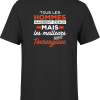 T shirt homme Les meilleurs sont tourangeaux