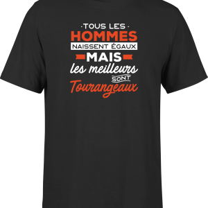 T shirt homme Les meilleurs sont tourangeaux