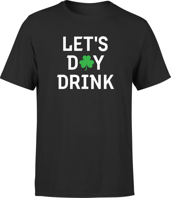 T shirt homme Let’s day drink