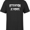 T shirt homme attention je mords