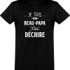 T shirt homme beau-papa qui dechire