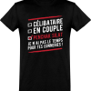 T shirt homme celibataire en couple penchak silat