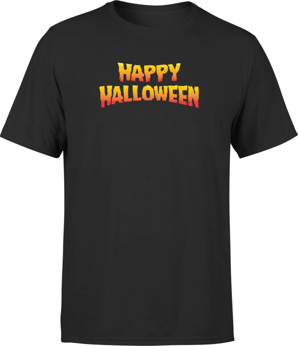 T shirt homme happy halloween