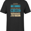 T shirt homme j ai raison je suis aide a domicile