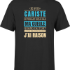 T shirt homme j ai raison je suis cariste