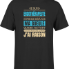 T shirt homme j ai raison je suis ergotherapeute