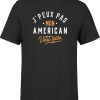 T shirt homme j peux pas american