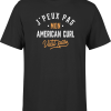 T shirt homme j peux pas american curl