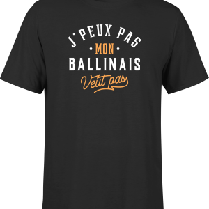 T shirt homme j peux pas ballinais
