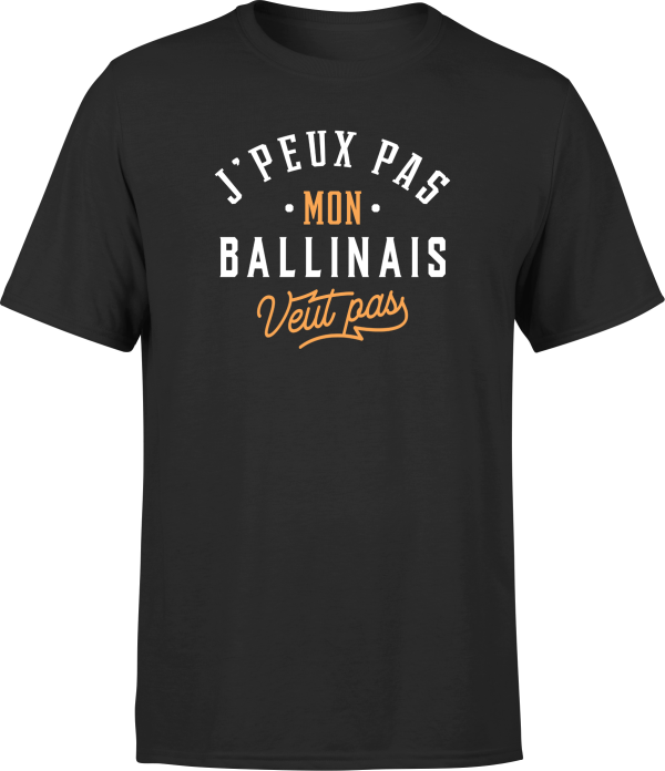 T shirt homme j peux pas ballinais