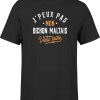 T shirt homme j peux pas bichon maltais