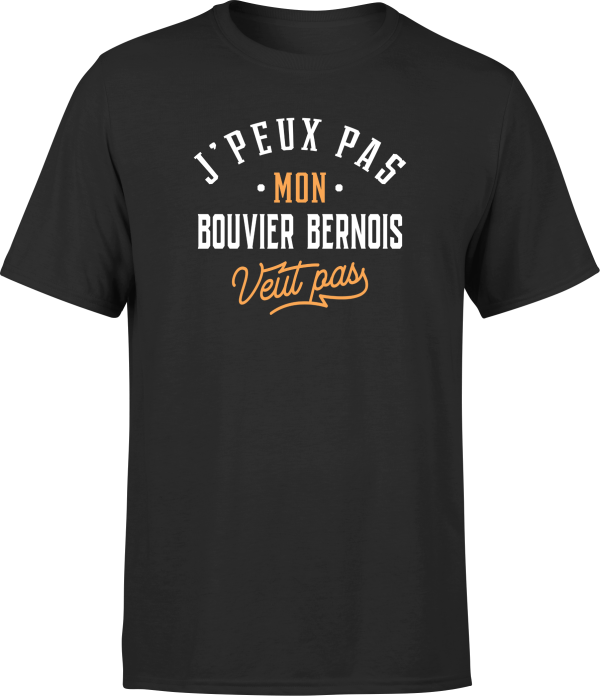 T shirt homme j peux pas bouvier bernois