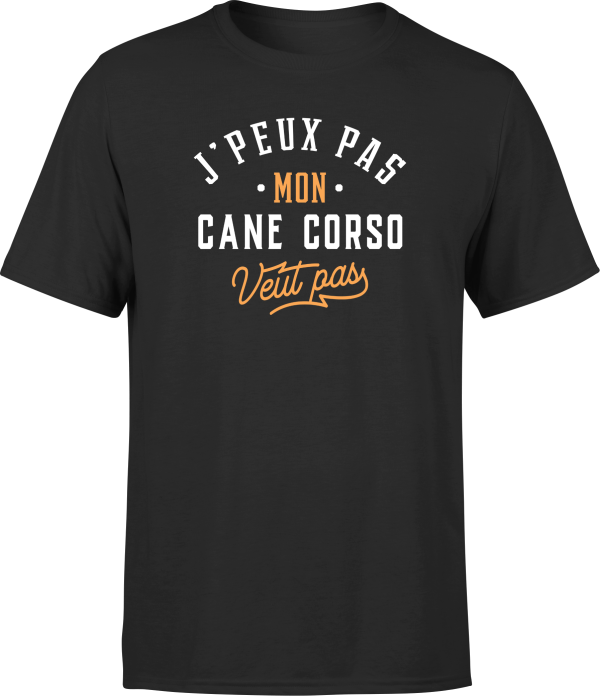 T shirt homme j peux pas cane corso