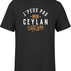 T shirt homme j peux pas ceylan