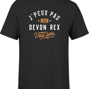 T shirt homme j peux pas devon rex