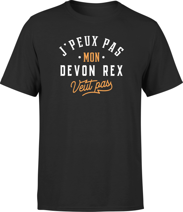 T shirt homme j peux pas devon rex