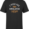 T shirt homme j peux pas himalayen