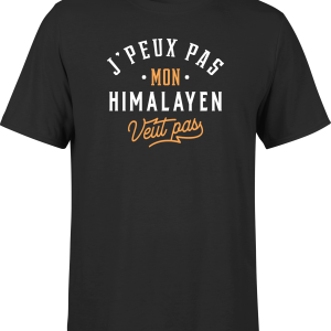 T shirt homme j peux pas himalayen