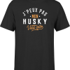 T shirt homme j peux pas husky