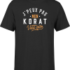 T shirt homme j peux pas korat